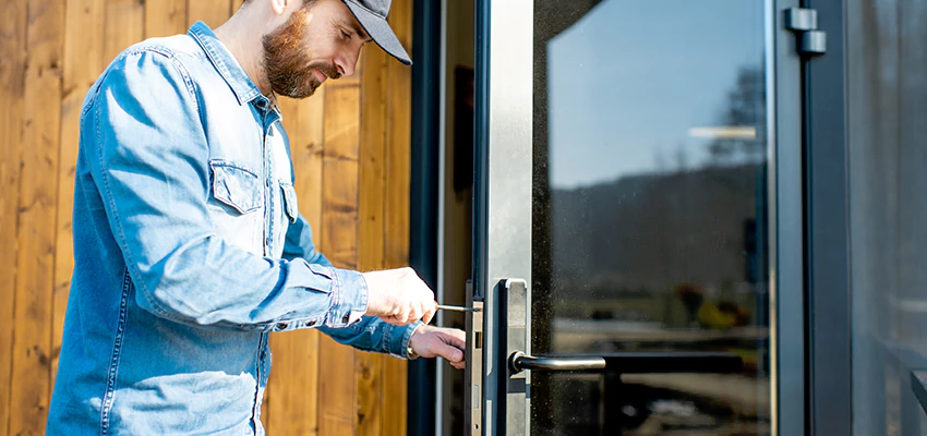 Frameless Glass Storefront Door Locks Replacement in Crystal Lake, IL